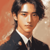 Elegant Kento Yamazaki Diamond Painting