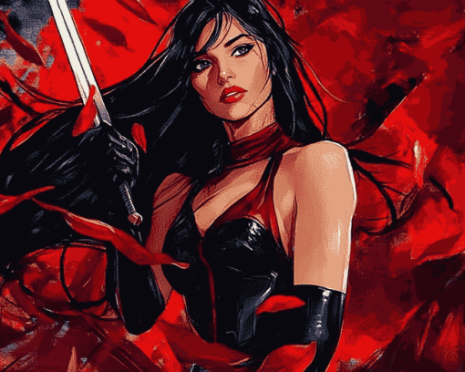 Elektra Animation Diamond Painting