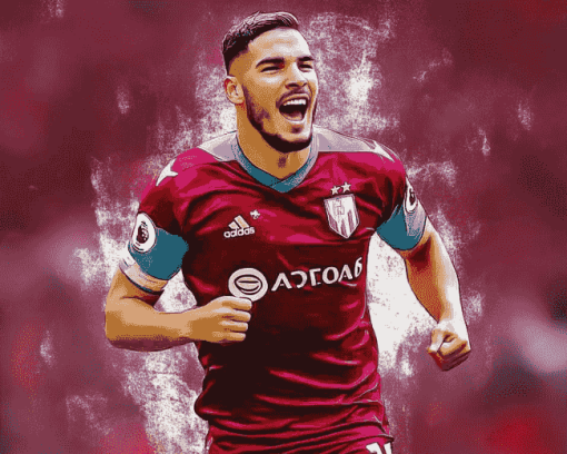 Emiliano Buendia Aston Villa Football Diamond Painting