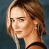 Emily Blunt Celebrity Diamond Painting