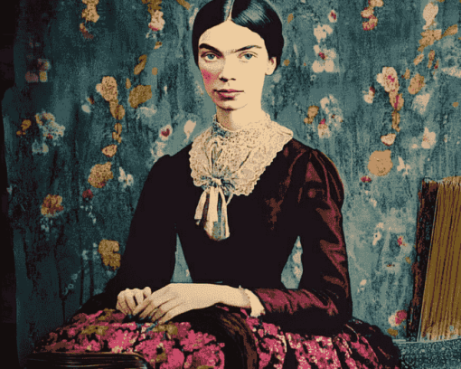 Emily Dickinson Vintage Diamond Painting