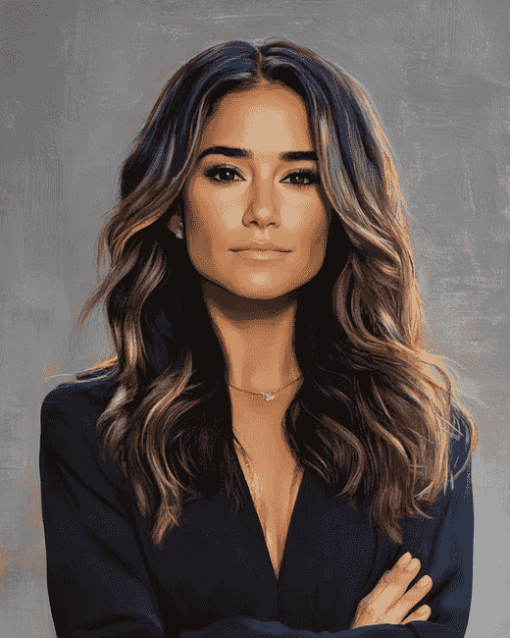 Emmanuelle Chriqui Celebrity Diamond Painting