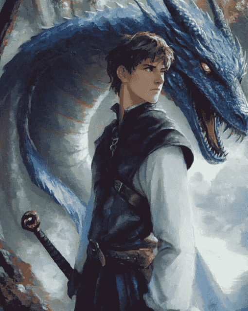 Eragon Anime Fantasy Diamond Painting