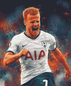 Eric Dier Football Legend Diamond Painting