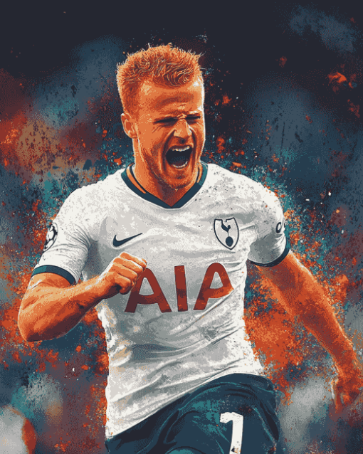 Eric Dier Football Legend Diamond Painting