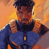 Erik Killmonger Animation Diamond Painting