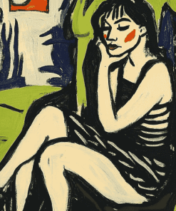 Ernst Ludwig Kirchner Vintage Women Diamond Painting