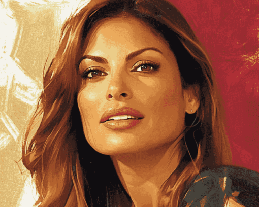 Eva Mendes Celebrity Diamond Painting