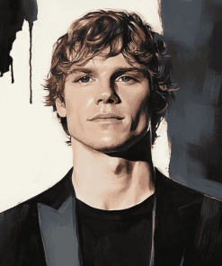 Evan Peters Hollywood Star Diamond Painting