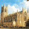 Exeter Cathedral Heritage Diamond Painting