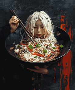 Exquisite Noodles Creations Diamond Painting