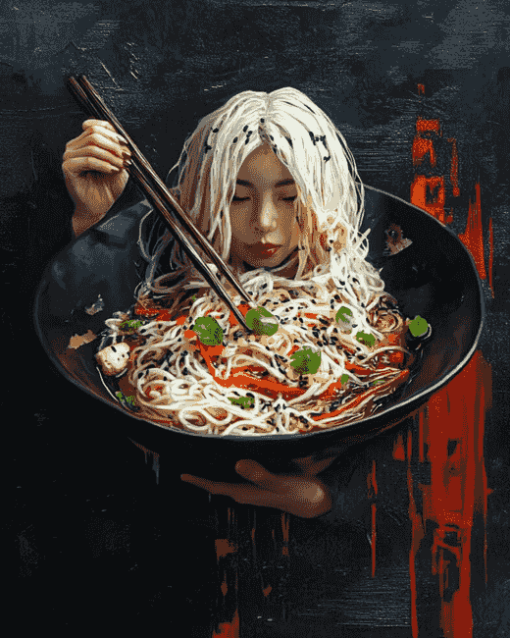 Exquisite Noodles Creations Diamond Painting