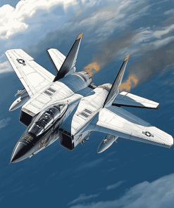 F 14 Tomcat Jets Diamond Painting