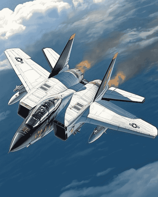 F 14 Tomcat Jets Diamond Painting