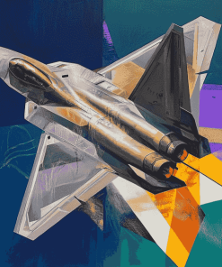 F 22 Raptor Diamond Painting