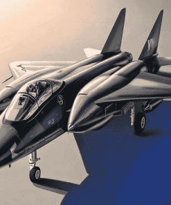 F14 Jet Engines Diamond Painting