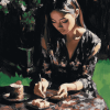 Fabian Perez Asian Woman Diamond Painting