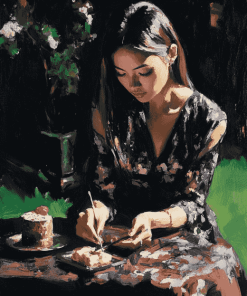 Fabian Perez Asian Woman Diamond Painting