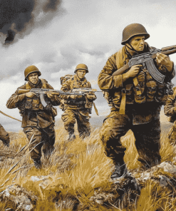 Falklands Military Diamond Painting