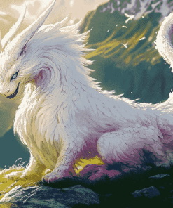 Falkor Fantasy Dragons Diamond Painting