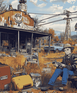 Fallout 76 Video Game Diamond Painting