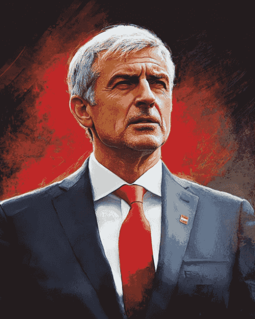 Famous Arsene Wenger Footballer Diamond Painting