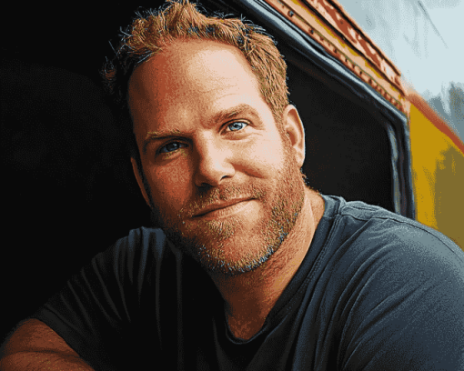 Famous Tv Presenter Josh Gates Diamond Painting