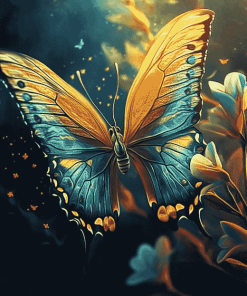 Fantasy Butterfly Design Diamond Painting