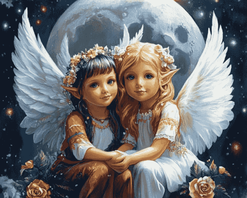 Fantasy Fairy Angels Diamond Painting