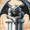 Fantasy Gargoyle Diamond Painting