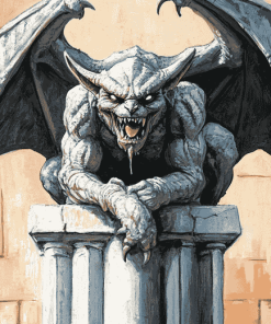 Fantasy Gargoyle Diamond Painting