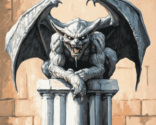 Fantasy Gargoyle Diamond Painting