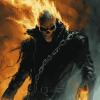 Fantasy Ghost Rider Diamond Painting