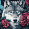 Fantasy Grey Wolf Diamond Painting