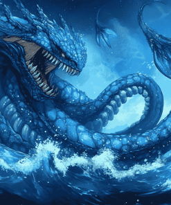 Fantasy Sea Monsters Diamond Painting