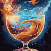 Fantasy Universe Cup Diamond Painting