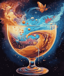 Fantasy Universe Cup Diamond Painting