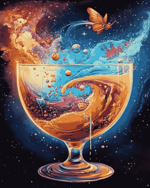 Fantasy Universe Cup Diamond Painting