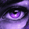 Fantasy Violet Eyes Diamond Painting