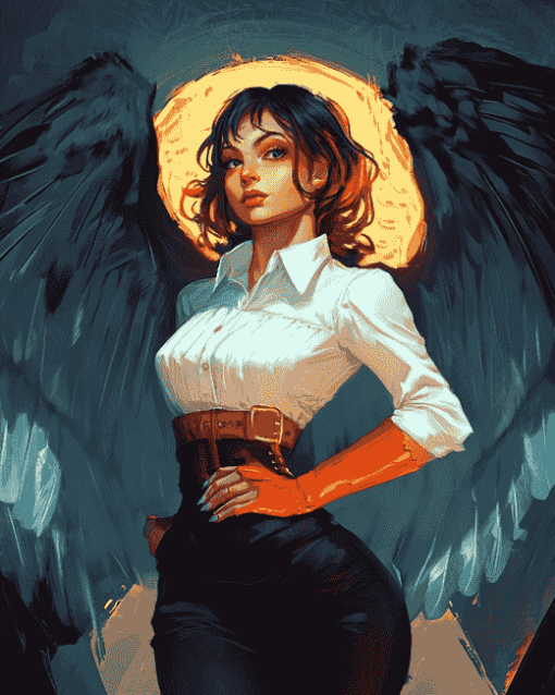 Fantasy Wings Teacher Diamond Painting