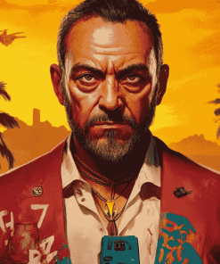 Far Cry 6 Cartoon Diamond Painting