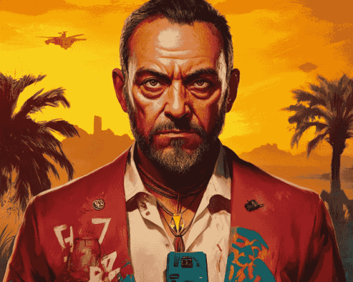 Far Cry 6 Cartoon Diamond Painting