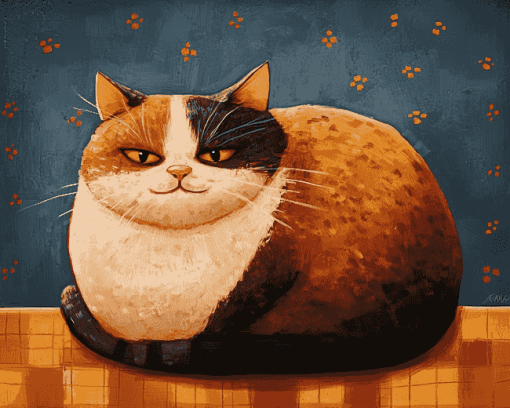 Fat Cat Animations Diamond Painting