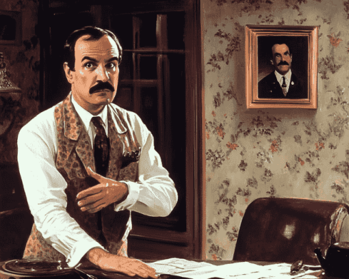 Fawlty Towers TV Series Diamond Painting