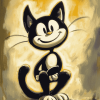 Felix The Cat Animation Diamond Painting