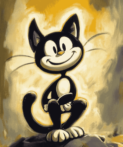 Felix The Cat Animation Diamond Painting