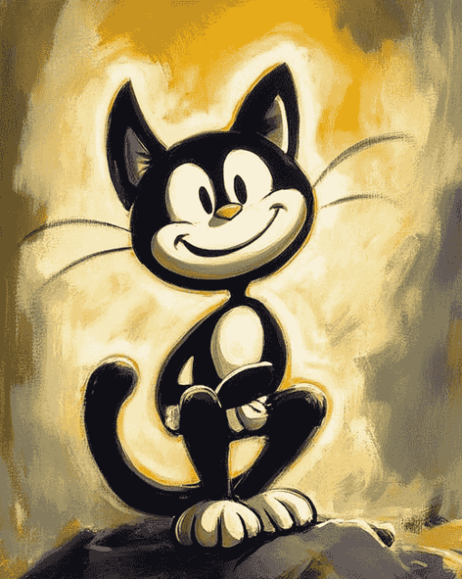 Felix The Cat Animation Diamond Painting