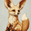 Fennec Fox Diamond Painting