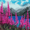 Fireweed Forest Diamond Painting