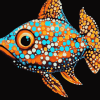 Fish Swimming Art Diamond Painting